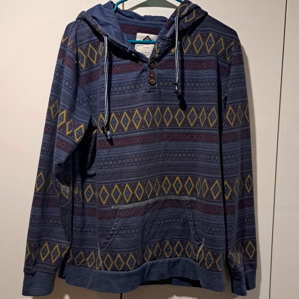 Aztec Print Hoody